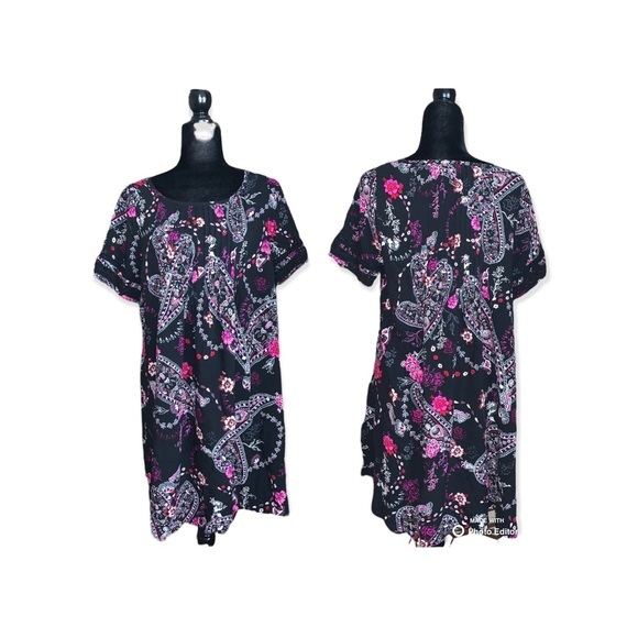 Torrid🦎Mini Challis Trapeze Dress🌵 - Picture 3 of 4